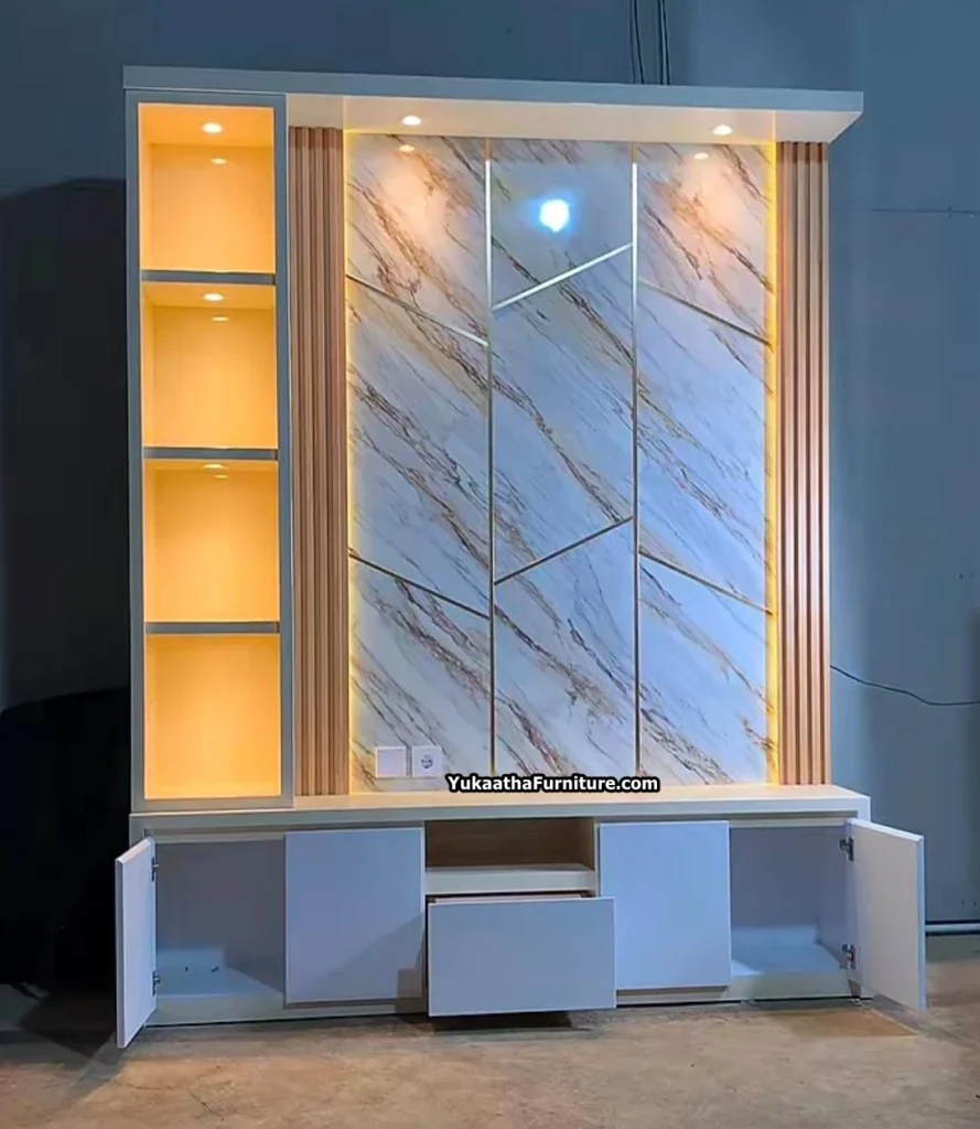 backdrop tv custom panjang 200cm